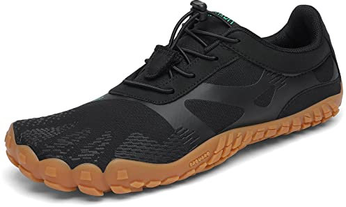 SAGUARO Barfußschuhe Herren Barfuss Schuhe Damen Sommer Outdoor Barfussschuhe Leicht rutschfest Barefoot Shoes for Women Men, Schwarz Mehrfarbig 44EU