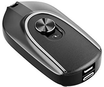 Mini Power Emergency Pod - 1500mAh Power Bank with Key Chain - Portable Battery Charger Pack. Charging Bank for Apple Android Phones