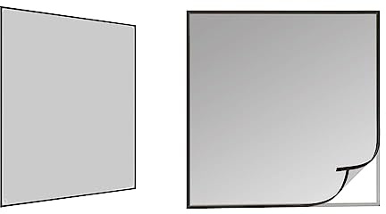 Windhager Insektenschutz Magnetfenster & Insektenschutz Fliegengitter Open-Up, Moskitonetz für Fenster inkl. Flausch-und Klettband, Anthrazit, 03539, 130 x 150 cm