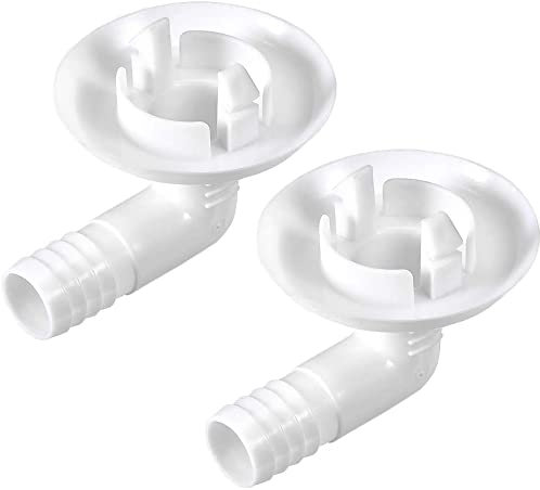 XYWHPGV Conector de manguera de drenaje de aire acondicionado Codo para unidades mini-split y unidad de aire acondicionado de ventana 30 mm 2 piezas(0f1ce 2fe77 56e50 e4111 3eae0 099ae