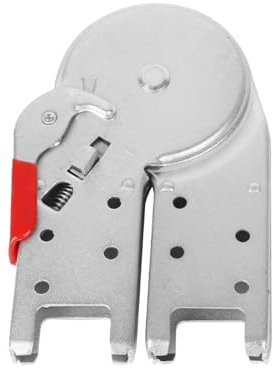 perfk Trittleiterscharnier, zusammenklappbares Teleskopleitergelenk, ersetzt 0–180 Grad Spurstange, Leiterzubehör, zusammenklappbares Leiterscharnier, 19.5cmx12cm