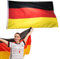 Drapeaux de football européen 2024 - (Drapeau Allemagne) - drapeau Allemagne en polyester 90x150 cm