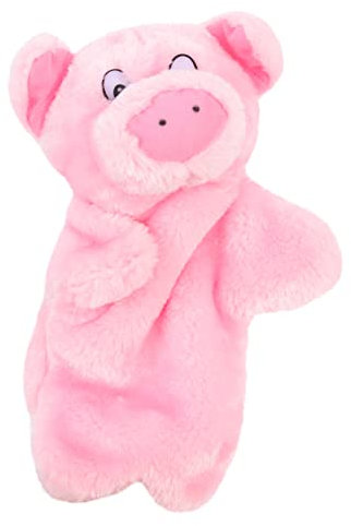 ifundom Handpuppe Schwein Für Junge Mädchen Sprachförderndes Spielzeug Kreatives Rollenspiel Für Jungen Und Mädchen Tierhandpuppe Interaktives Lernspielzeug Für Eltern-Junge