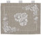 IL BOTTEGONE Copriforno Cucina Universale Cinigliato Copertura Decorazione Forno Made in Italy (Chiffon Beige)