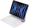 GKABXY Custodia con tastiera per iPad Pro 11 4./ 3° / 2° generazione 2022/2021/2020, Magic Keyboard con supporto reischwebenden Stand, 7 tasti di illuminazione, Multi Touch Trackpad tastiera, colore