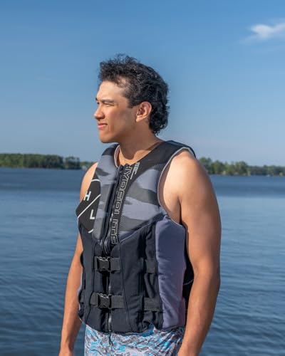 Hyperlite Fluid Flex Men's Life Vest, US Coast Guard & Transport Canada Approved, X-Large