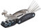 13-1 Guitar Multitool Multi -Function Key, Useful Daily Home Repair Tool, Guitar, Bass and Drum Player, Black Metal
