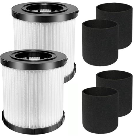 LBYHUSCTJ Nass-/Trockensauger, 2er-Pack, DCV5801H, HEPA-Filter, kompatibel mit DEWALT DCV580H, DCV581H 20 V MAX