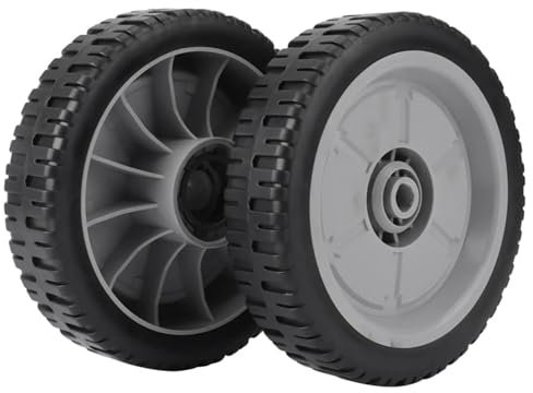 LAVAS Confezione da 2 ruote for tosaerba da 8 pollici/203 mm for HONDA GXV160 HRJ 216 196, tosaerba semoventi a spinta, carrello in gomma