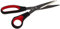 Wedo 9768 Schere Universal (Soft-griffen 21 cm/9768 21,0 cm) schwarz/rot