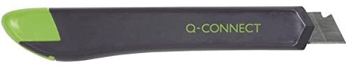 Q-Connect Medium Duty 18mm Cutting Knife Black/Green