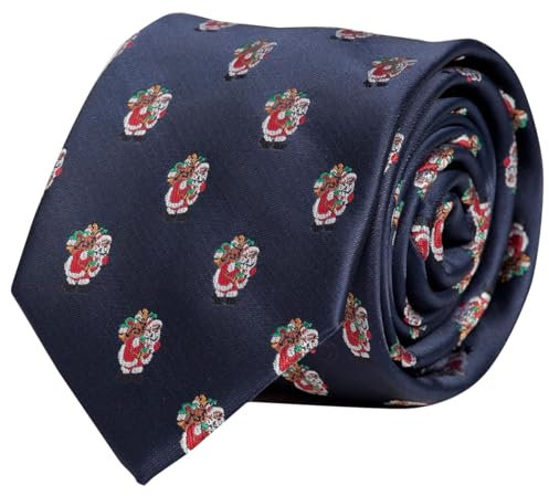 Fabio Farini - festliche Krawatten 8cm für Weihnachten Weihnachtsmänner