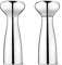 Georg Jensen GJ 069091 Salz und Pfeffermühle Set aus 2 Stück, Edelstahl, Stainless Steel, 22,7 x 24 x 1,7 cm