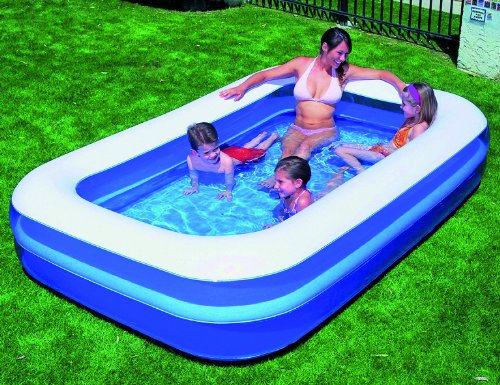 Jumbo Planschbecken, Familienpool, ca. 269 x 175 x 51 cm