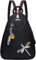 Eshow Rucksack Damen Klein Cityrucksack Kleiner Rucksack für Mädchen Rucksackhandtasche Minirucksack für Schule Freizeit und Uni