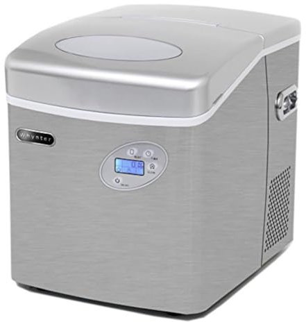 Whynter Countertop Ice Maker, Direct Connection, Stainless Steel, IMC-491DC