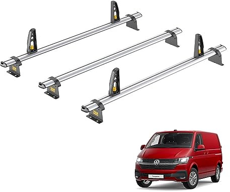 For VW Transporter 2015-2024 Roof Rack Van Guard UltiBar Plus 3x Bars