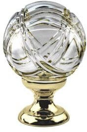 Boule de rampe Cristal tempête