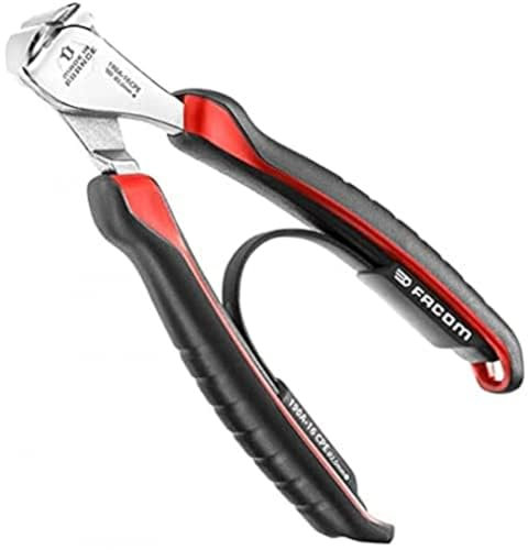 Facom 190A.16CPE Devant coupante pinces, Rouge/Noir, 160 mm