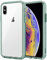 JETech Case for iPhone Xs and iPhone X, Non-Yellowing Shockproof Phone Bumper Cover, Anti-Scratch Clear Back (Midnigth Green)