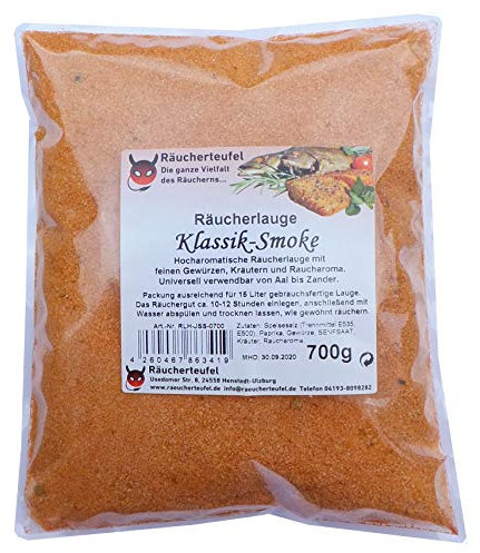 Räucherteufel Räucherlauge Klassik-Smoke 700g, Räucherlake