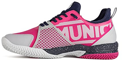 Munich Oxygen Padel, Zapatillas Unisex Adulto, Azul 034, 41 EU
