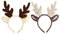 Amosfun 2 stück Rentier geweih haarreif Weihnachten Festival Karneval Kinder kostüm Haarschmuck Party fasnachtskostüm zubehör weihnachtsdeko