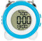 XLKJ Reloj Despertador Ruidoso, Despertador de Doble para Niños Oficina Hogar Dormitorio, Despertador Digital sin Tictac, Alarma de con Luz para dormitorio