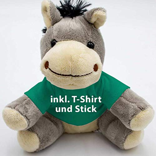 Stikkma Kuscheltier Esel Alex 18cm - Individualisierung