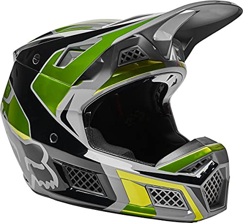 FOX V3 RS Mirer Motocross Helm Neon Gelb XL (61/62)
