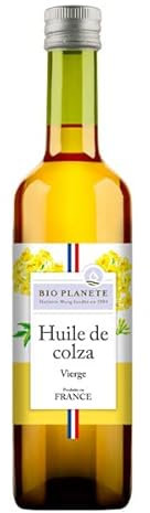 Epicerie salée Bio Planète - Huile de colza vierge origine France 50cl - Vendu par unité