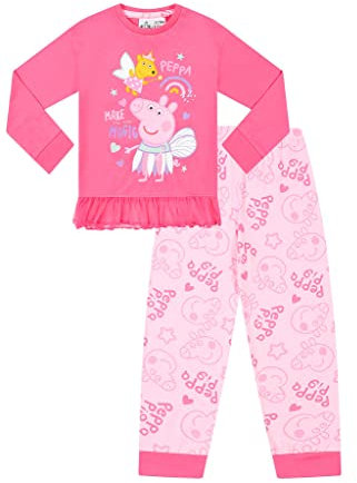 Peppa Pig Make Your Own Magic Long Cotton Pyjama Set Pink (4-5 Years)