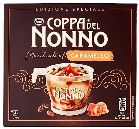 Motta Coppa Nonno Macchiato Caramello X4, 272g