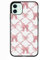 GUAYDOYIM Pink Bow Tie Pattern Case Compatible with iPhone 11, Custom Bow Protective Cases with Soft TPU Material for Women Girls (Lace)