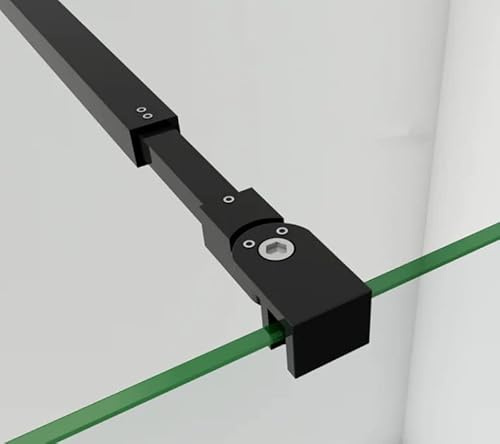 Acezanble Stabilisierungsstange 73 bis 120cm Stabilisator für Walk in Dusche Duschwand Duschabtrennung
