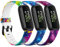 Baaletc 3 Stück Ersatzriemen Kompatibel für Fitbit Inspire 3 Armband, Weich Verstellbare Ersatz-Sport-Armbänder Kompatibel mit Fitbit Inspire 3, Klein Groß