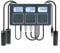 HpLive Digital für Tuya WiFi WiFi Temperaturmessgerät, Wasserqualität Tester， PH, SALT, ORP, TDS,S.G, CF, TEMP,EC Messgerät, für Wasser, Aquarium, Teich, Pool