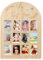 PEUTIER Cadre Photo de ma Première Année, Présentoir Photo de ma Première Année Tableau en Bois Cadre Photo pour Bébé de 12 Mois pour 1er Anniversaire Crèche Décoration Bébé Souvenir (43 x 30,5cm)
