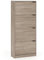 HOMN LIVING Mueble Zapatero Ángel 4 Puertas Color Roble, para 24 Pares, 63 cm (Ancho) 24 cm (Profundo) 150 cm (Altura)