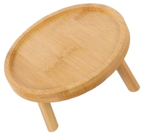 Mini-Holzhocker Blumenständer Pflanzgefäß Kleiner Sockel Getränkespender Stützsockel Für Pflanzen Kerzen Dessert