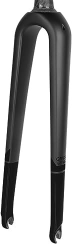 700C Road Bike Carbon Fiber Rigid Forks Front Forks 9x100mm QR Disc Brake Ultralight 700C*45MM 1-1/8 Threadless Tapered Tube Bicycle Fork For Road Bike