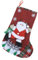 Weihnachtsstrümpfe Nikolausmuster Hänge Strümpfe für Familienurlaub Weihnachtsfeier Dekoration für Weihnachtsfeier Weihnachtsstrumpfe Dekoration (A, One Size)