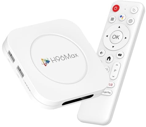 Xilibod H96Max M1 Plus Android 14.0 TV Box 2GB RAM 16GB ROM Mali-450 RK3528 Quad Core Arm Cortex A53 Support 2.4G/5G WiFi BT5.4 Smart TV Box - Model No.: H96Max M1 2GB 16GB