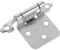 PRETYZOOM Charnière Devoir Nickel satiné Printemps Lourd Fermeture Automatique charniere Porte matériel de remorque matériel pour Camping-Car Robuste Plaque d'acier Silver
