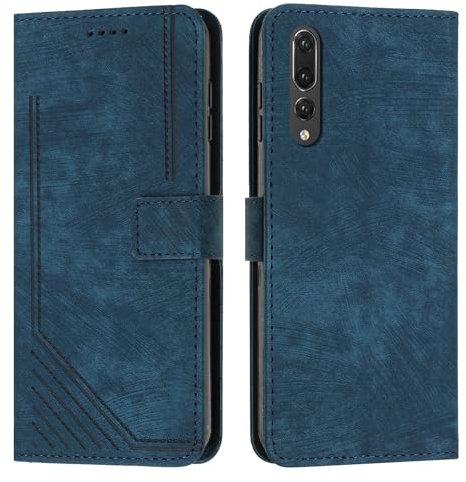 Stile telefono Compatibile con Huawei P20 Pro Custodia Compatible with telefono con cinturino da polso Portafoglio Custodia Compatible with telefono con slot Compatible with schede Custodia Compatible