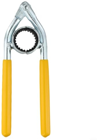 Zilimontt Adjustable Faucet Aerator Removal Wrench with Anti‑Slip Rubber Grip, Carbon Steel Tap Bubbler Spanner for for Kitchen Sink, Washbasin and Bathroom Plumbing Fitting(a)