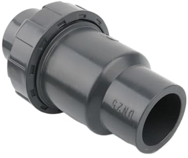RenCehn Clapet Anti-Retour en PVC, 1 pièce, 20mm, 25mm, 32mm, 40mm, 50mm, clapet Anti-Retour unidirectionnel for Aquarium, Aquarium(25mm)