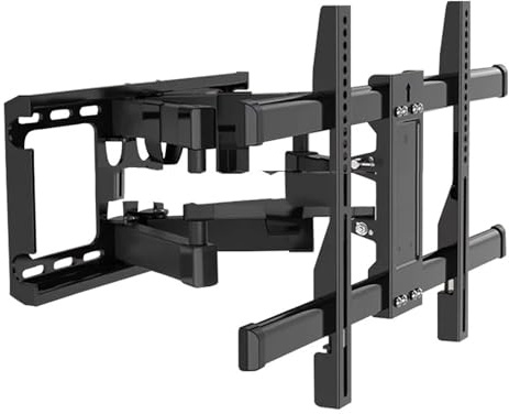 40-90 Inch TV Mount Adjustable Black Holder Wall Support Mount Load Bearing 80kg Television Cradle Bracket Shelf For Monitor PC Replace(40-80 Inch (6 Arms))