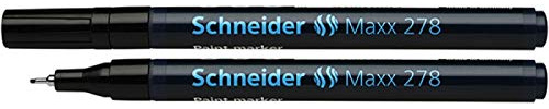 Schneider Schreibgeräte Lackmarker Maxx 278, 0,8 mm, schwarz