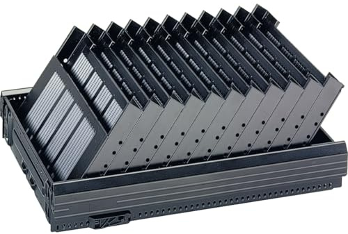 Formularablage, Fächeranzahl: 11, 392 mm, schwarz_Artikel _ 75499